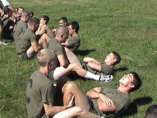USMC crunches