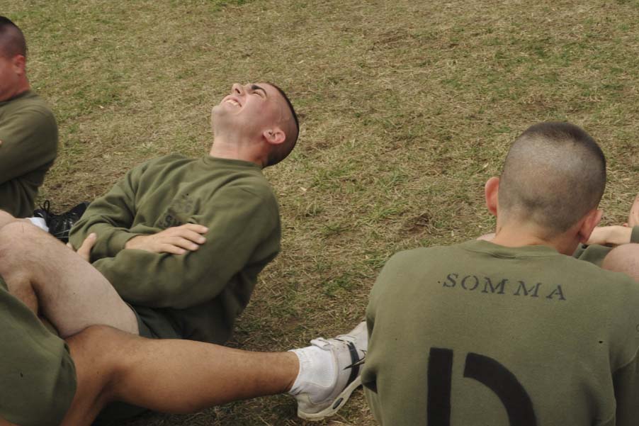 OCS Physical Fitness Test crunches OCS Physical Fitness Test crunches
