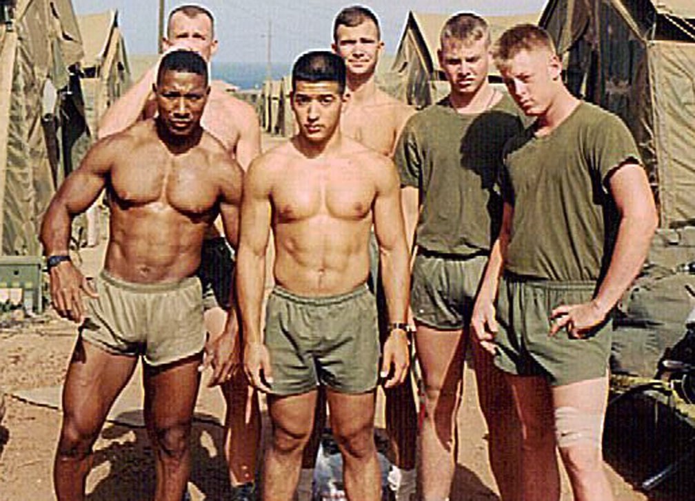 usmc silkies Marines wearing silkies running shorts