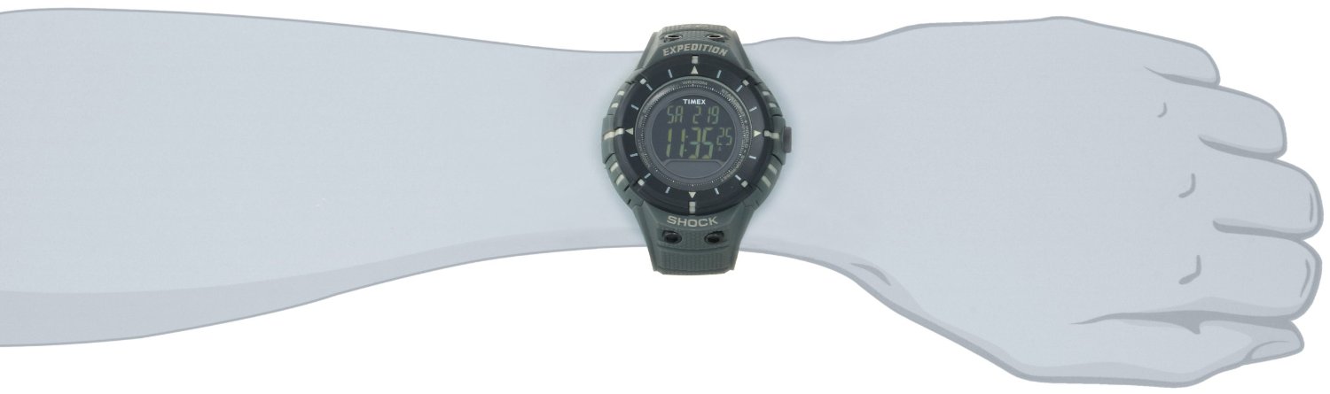 Timex Mens T49612 Expedition Trail Series on wrist