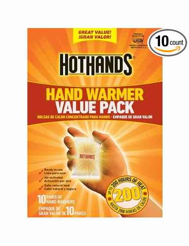 HotHands Hand Warmers Bulk Pack, 40 Pairs - America's Favorite Warmer | Instant Hot Pack