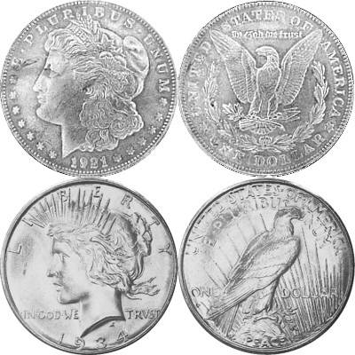 Silver Dollars on Amazon