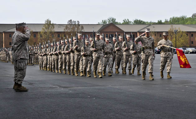Our goal is your successful graduation on this infamous parade deck in Quantico.